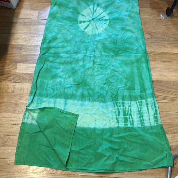 NWT boho tie dye cotton dress by Eternia St. Patricks Day - Picture 3 of 11